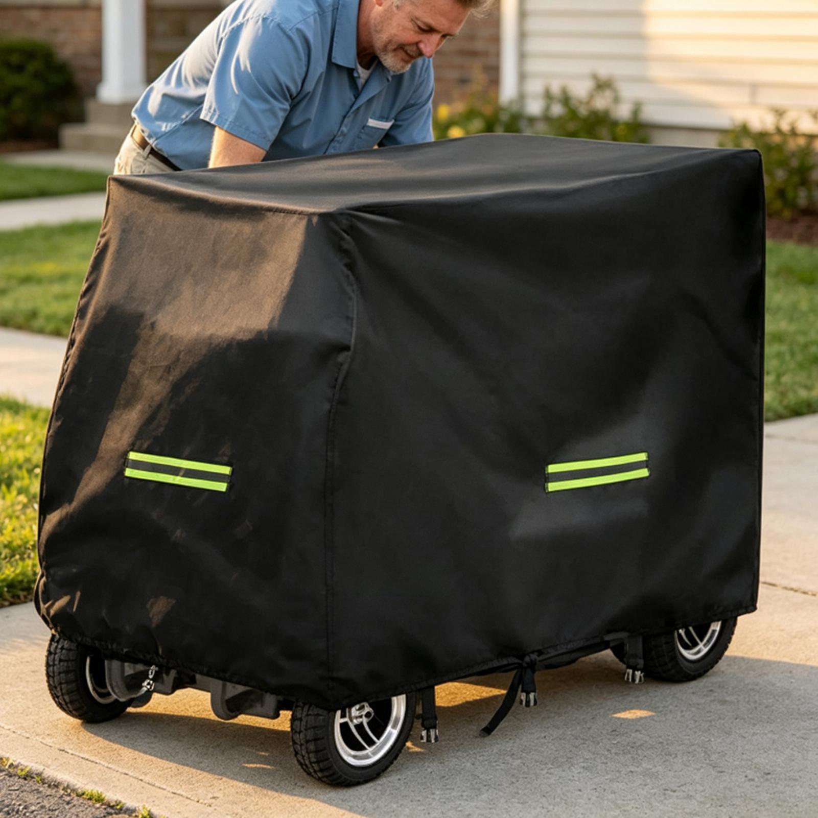 Mobility Scooter Cover Waterpr - Electric Scooter Rain Cover ulasan dan harga