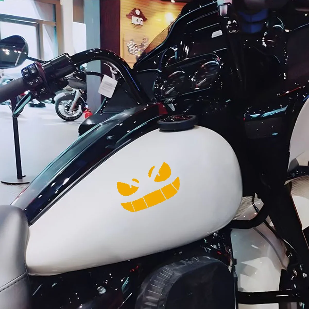 JDM Demon Eyes Gengar Reflecti - Scooter Helmet Set ulasan dan harga