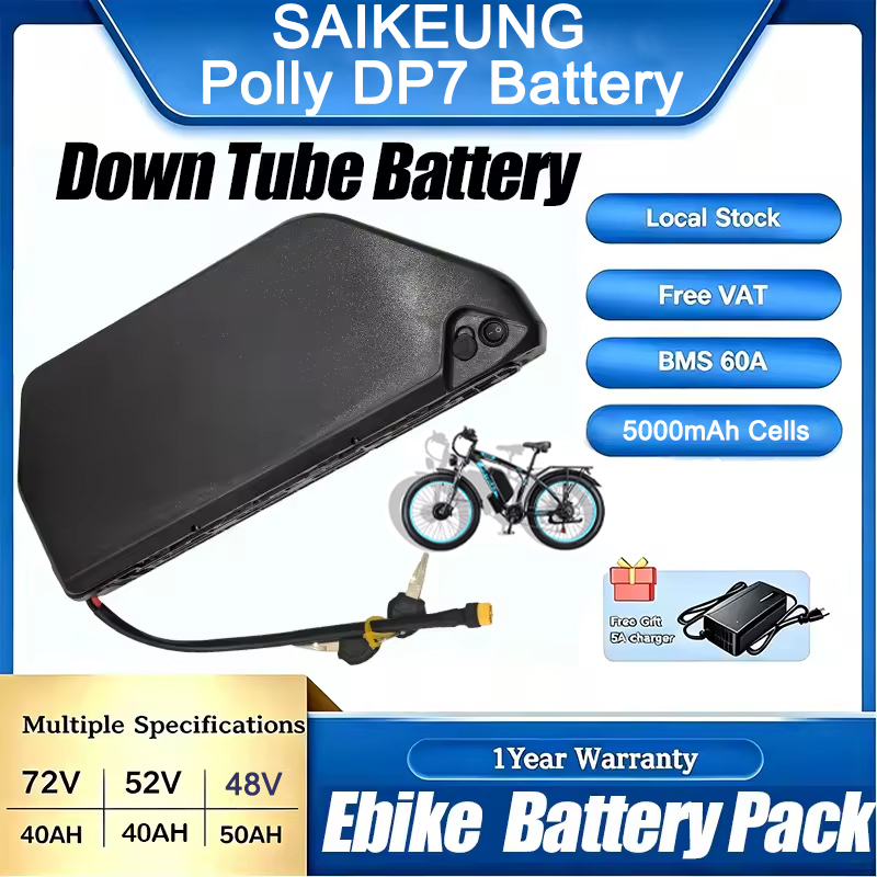 Hailong Polly DP7 E-Bike Downt - 60V 30Ah 21700 Battery Pack ulasan dan harga