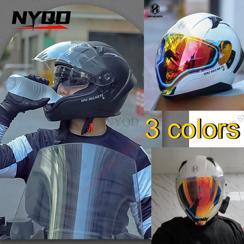 DOT Certified Full Face Helmet - Scooter Helmet Set ulasan dan harga