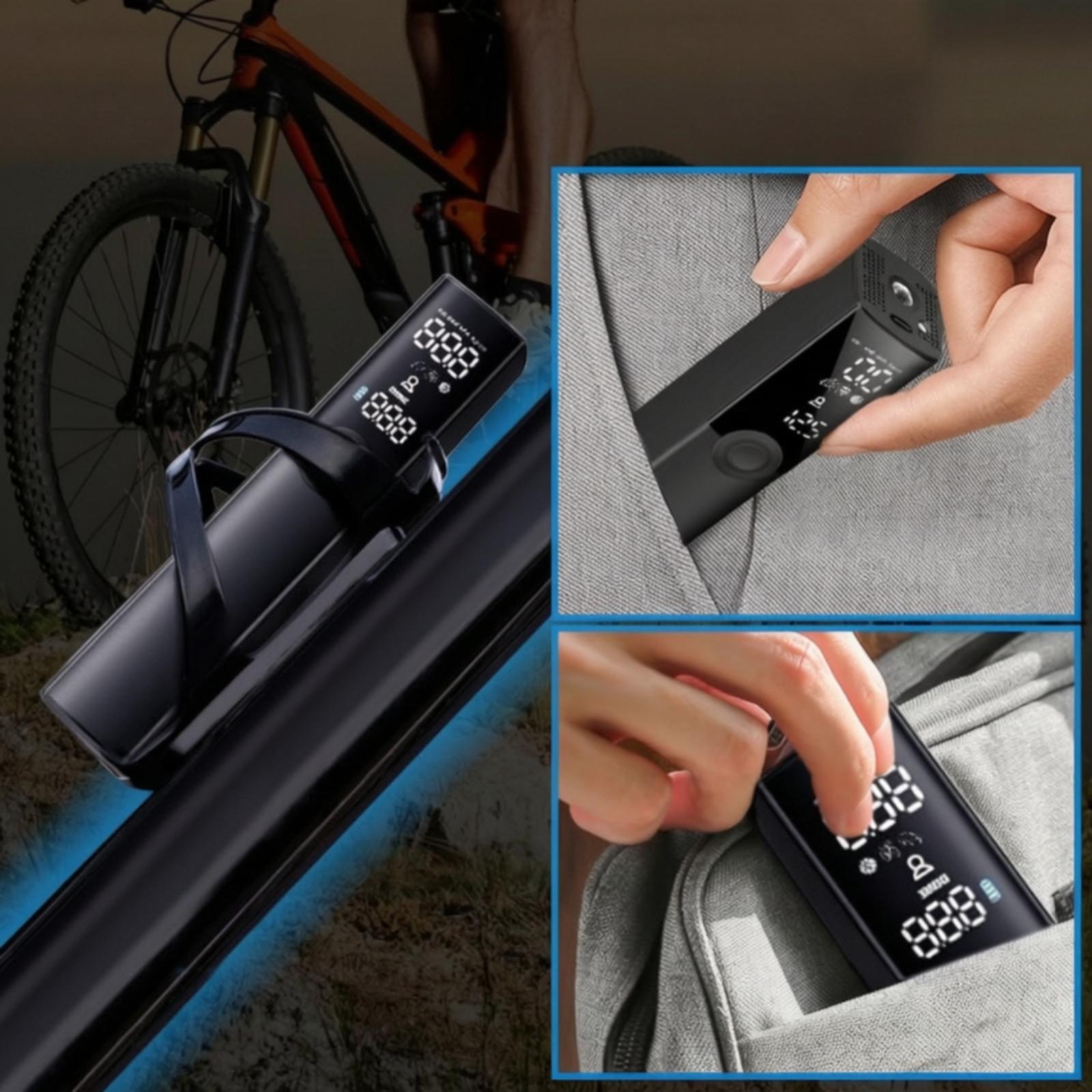 Slim Portable Bicycle Pump Min - Scooter Tire ulasan dan harga