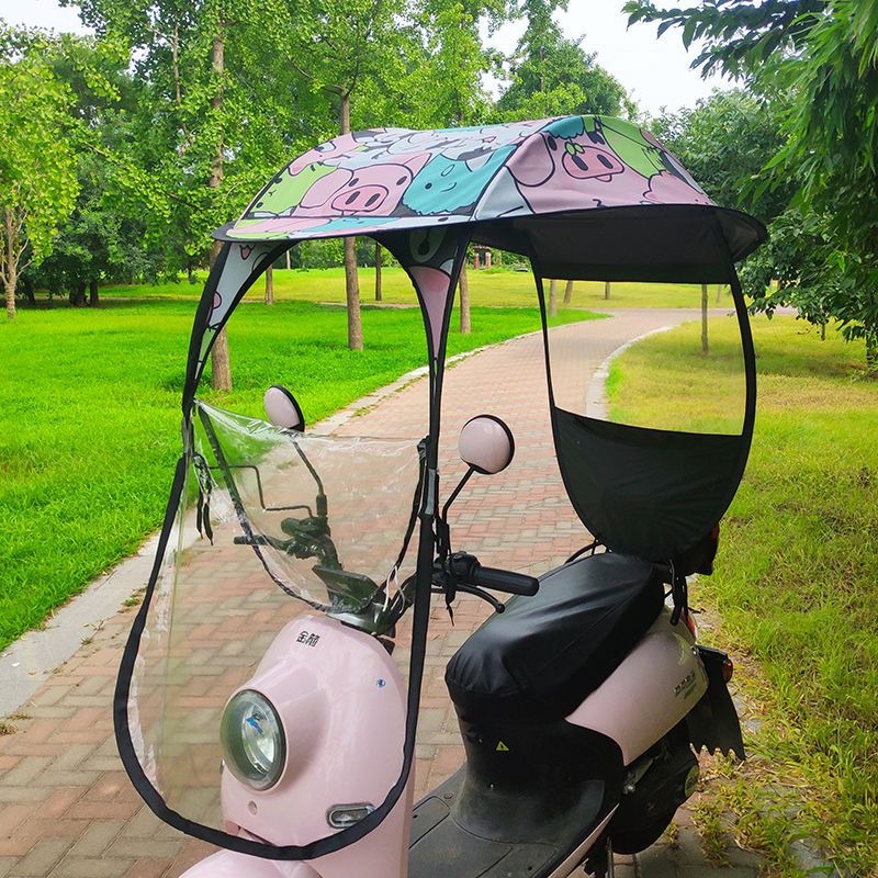 New Electric Scooter Rain Sun  - Electric Scooter Rain Cover ulasan dan harga