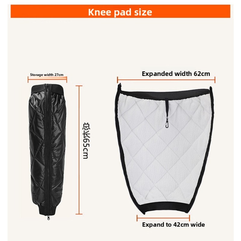 2 Pair of Thick Warm Knee Guar - Electric Scooter Adults ulasan dan harga