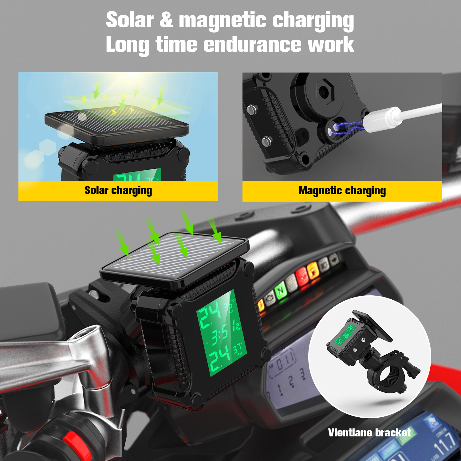 Tire Pressure Monitoring Syste - Scooter Tire ulasan dan harga