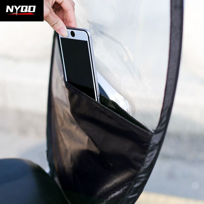Motorcycle canopy foldable ful - Electric Scooter Rain Cover ulasan dan harga