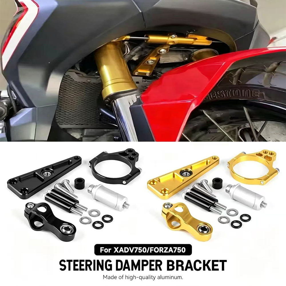 Motorcycle For Honda XADV 750  - Steering Damper Stabilizer Kit Cnc ulasan dan harga