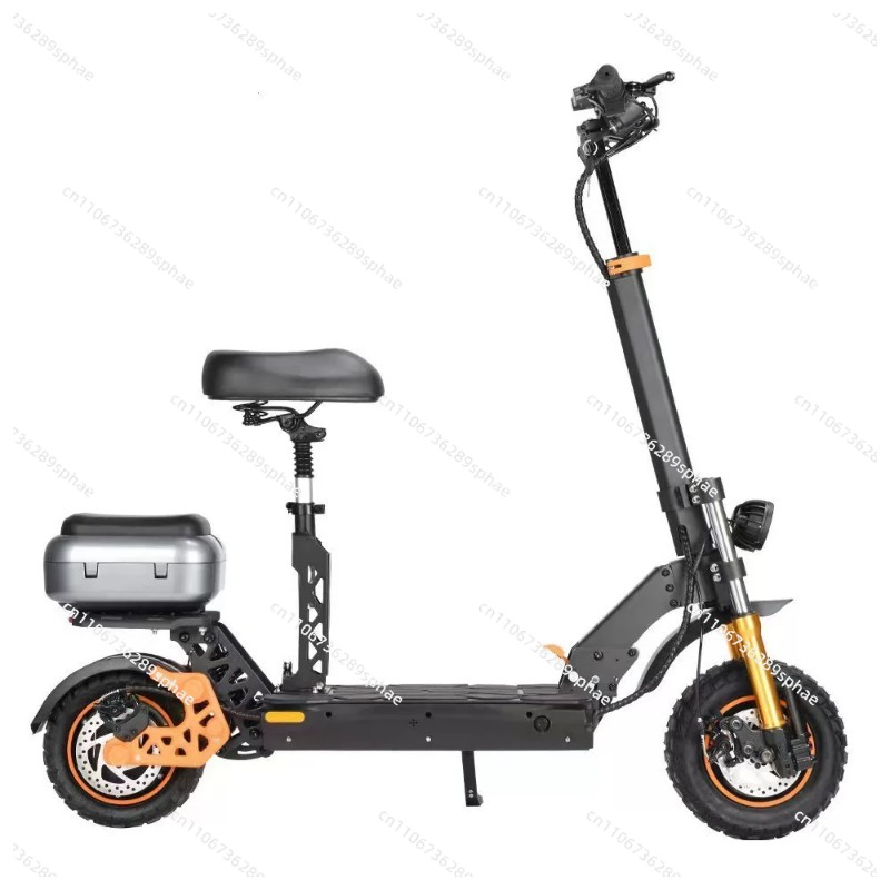 Portable 800W48V lithium batte - Folding Electric Scooter ulasan dan harga