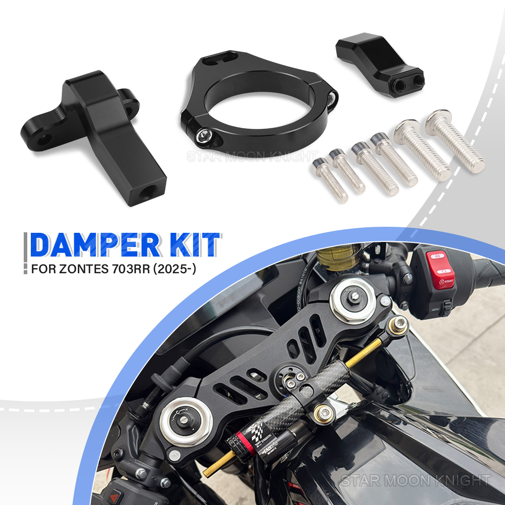 Motorcycle Steering Damper Bra - Steering Damper Stabilizer Kit Cnc ulasan dan harga