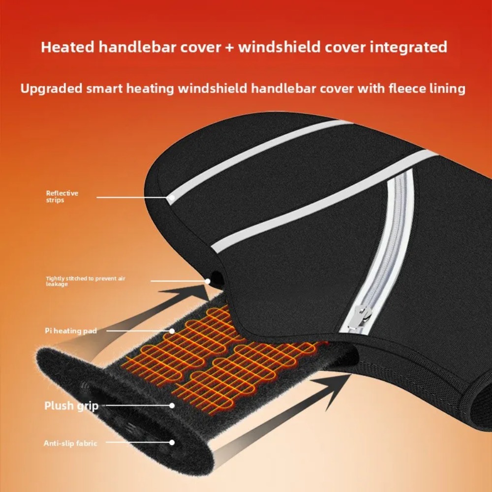 Motorcycle Handlebar Covers Wi - Electric Scooter Rain Cover ulasan dan harga