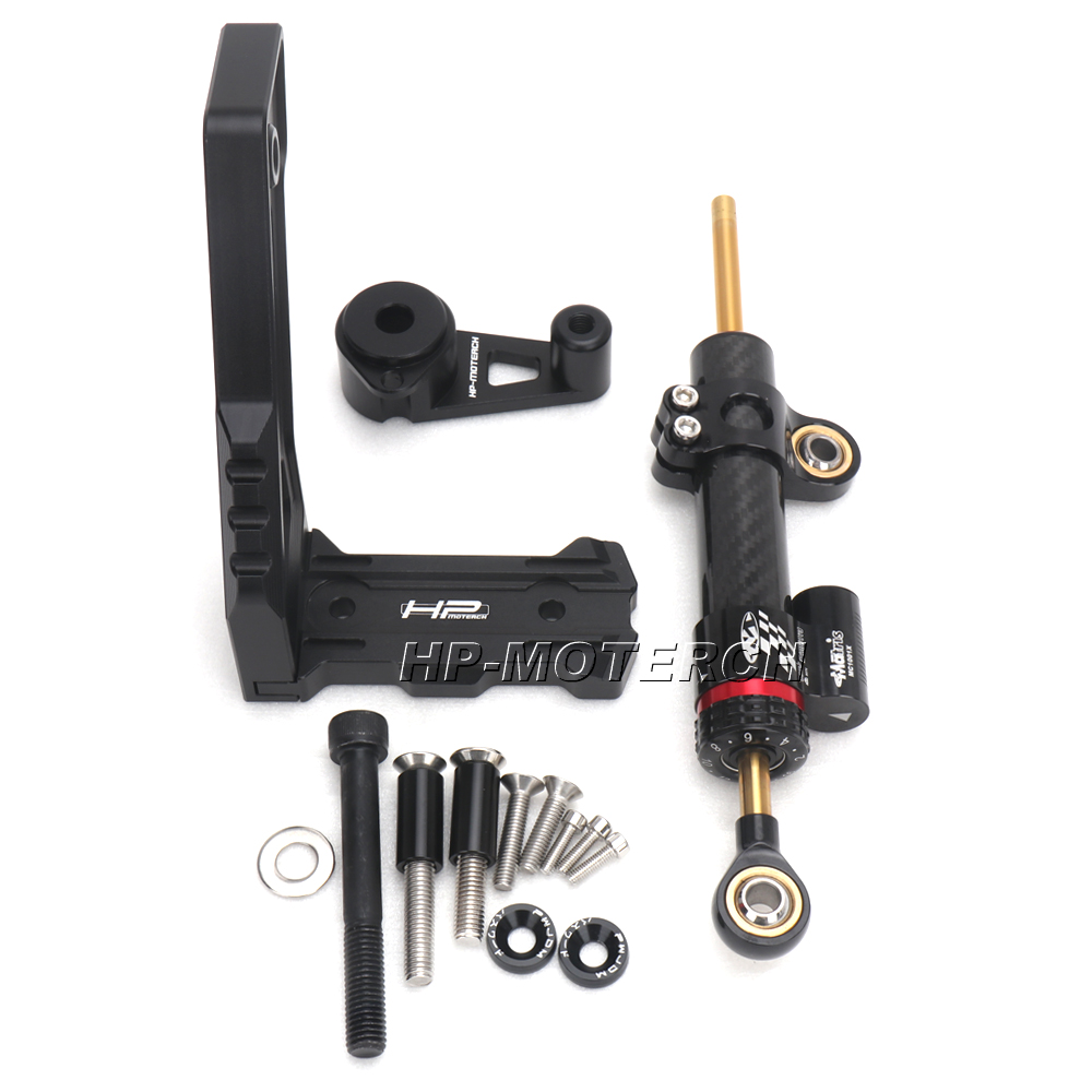 Electric scooter Accessories F - Steering Damper Stabilizer Kit Cnc ulasan dan harga